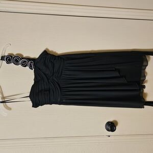 One Shoulder Pleated Cocktail Sundress